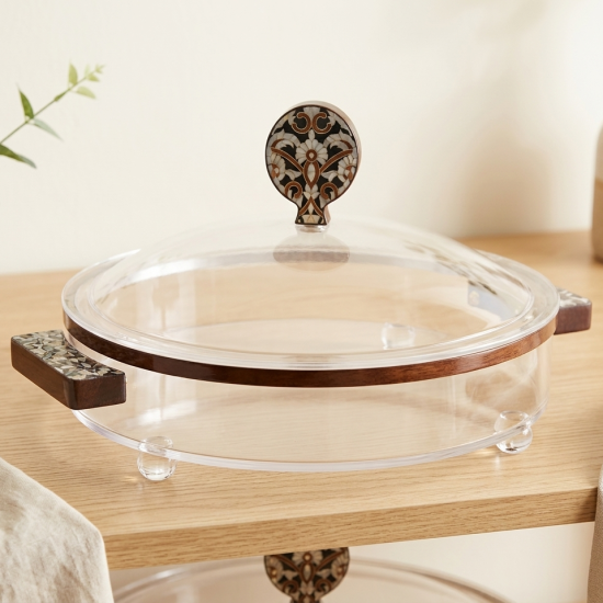 Acrylic Serving Platter Small